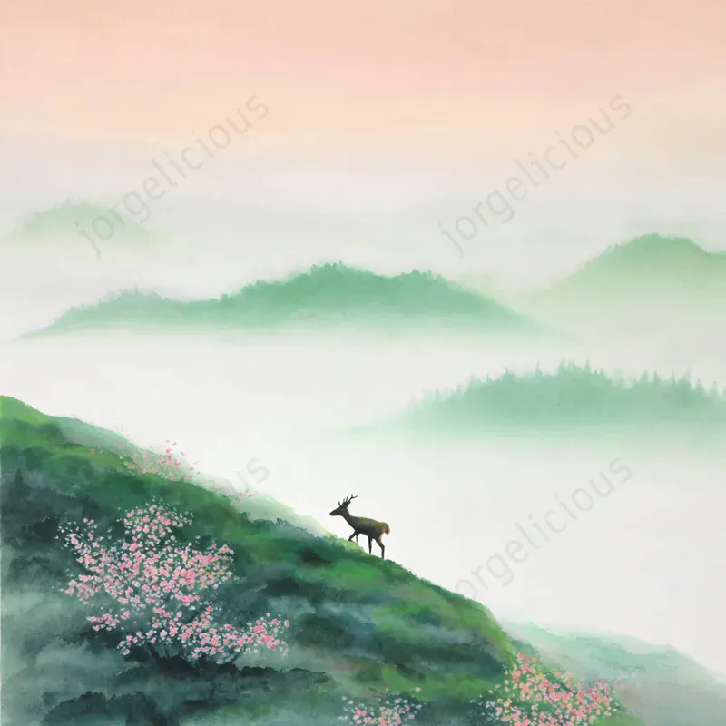Misty Pastel Landscapes