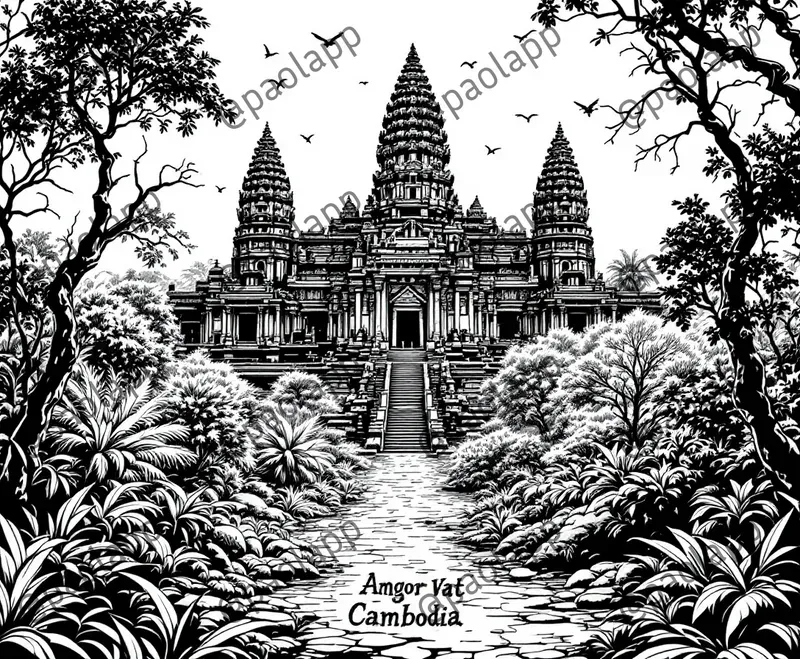 Whiteboard World Travel Coloring