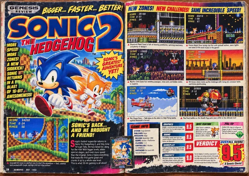 Retro Game Magazine Review Generator
