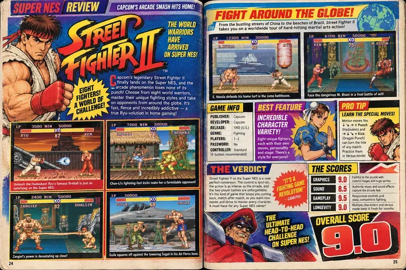 Retro Game Magazine Review Generator