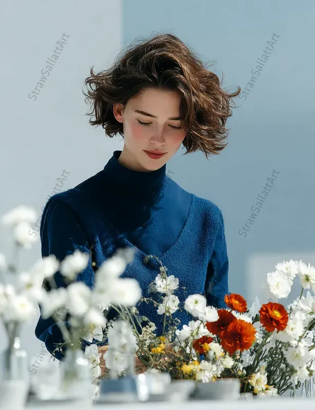 Luxury Fashion Photo Editorial Cover Art