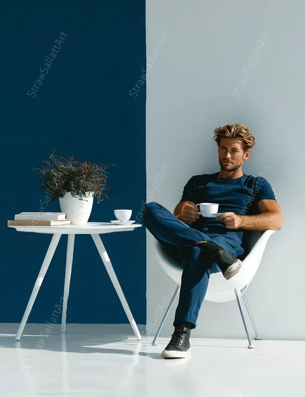 Luxury Fashion Photo Editorial Cover Art