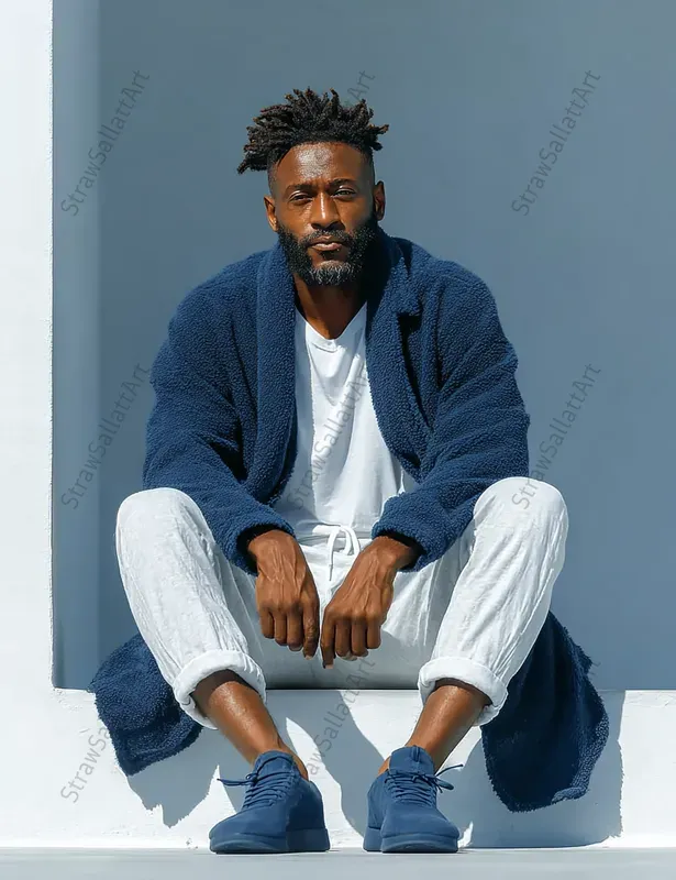 Luxury Fashion Photo Editorial Cover Art