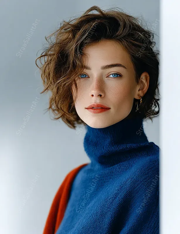 Luxury Fashion Photo Editorial Cover Art