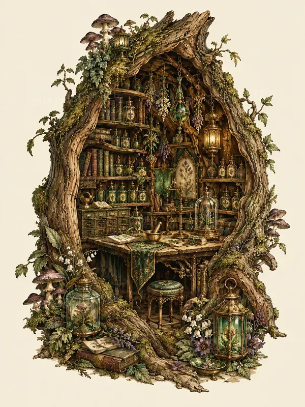Emerald Witchs Apothecary Junk Journals