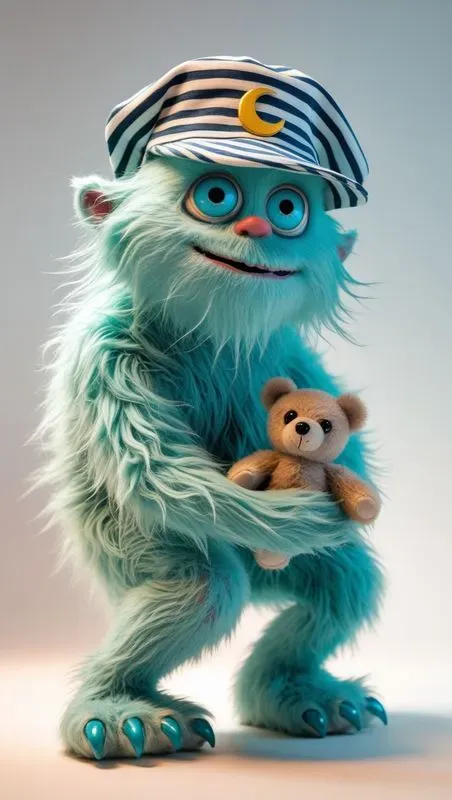 Monsters Moods Are Cheerful Creatures