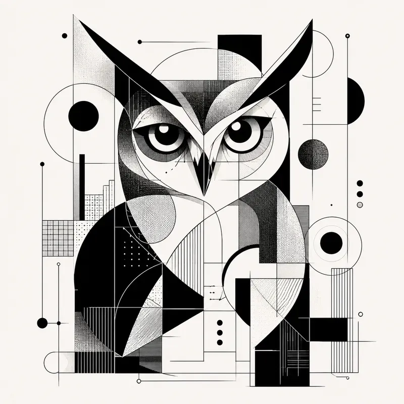 Abstract Cubist Geometric Portraits