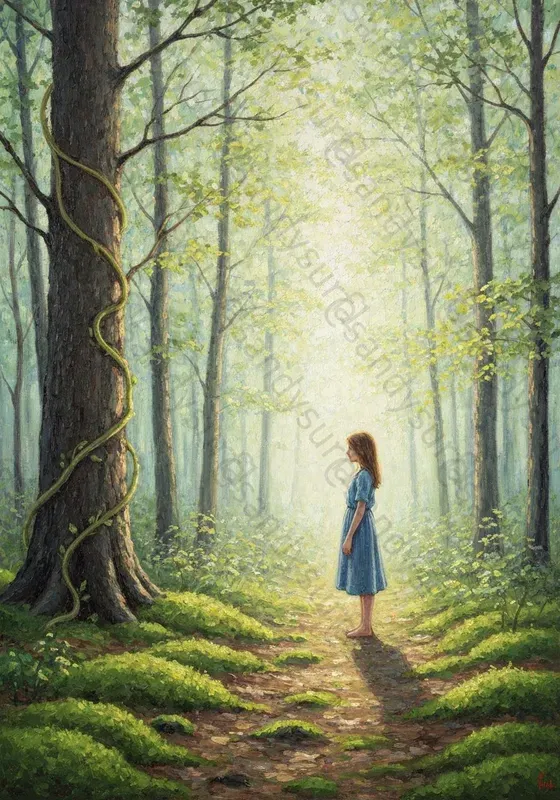 Woven Forest Art Style