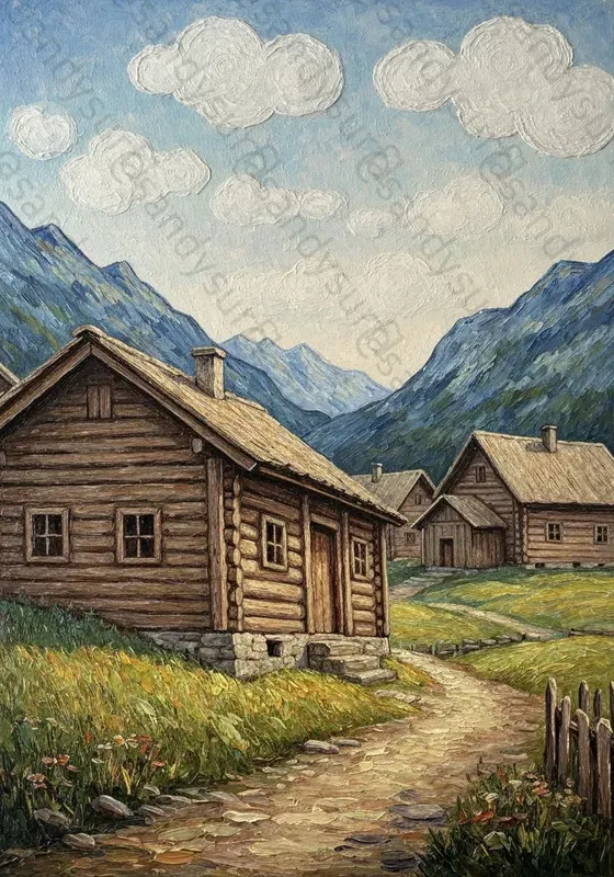 Woven Forest Art Style