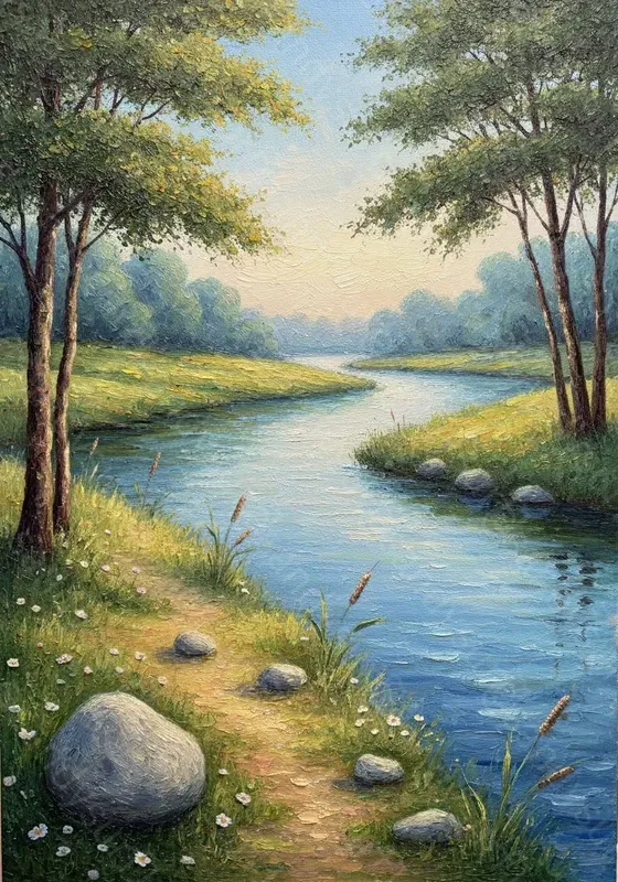 Woven Forest Art Style