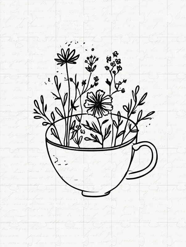 Vintage Dreamline Ink Illustrations