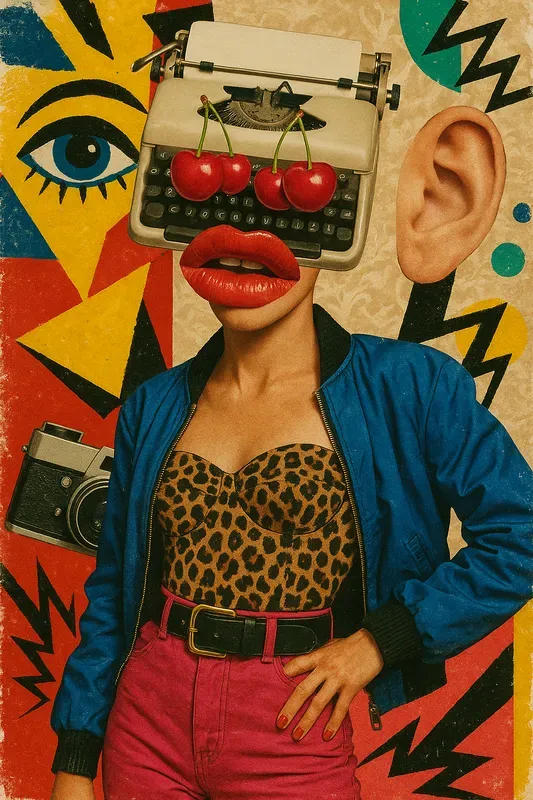 Pop Cutouts Fashion Collage Series