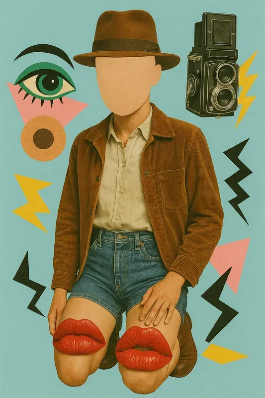 Pop Cutouts Fashion Collage Series