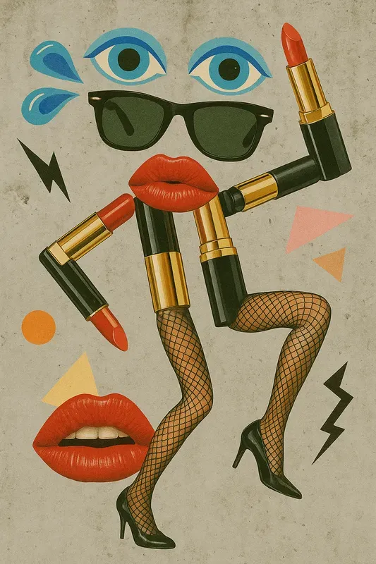 Pop Cutouts Fashion Collage Series