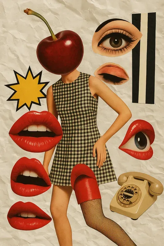Pop Cutouts Fashion Collage Series