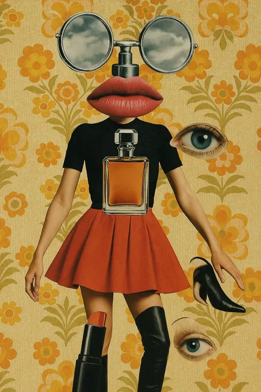 Pop Cutouts Fashion Collage Series