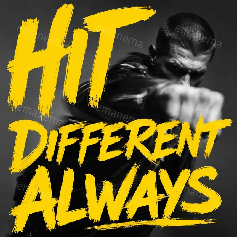 Dynamic Action Typography Posters