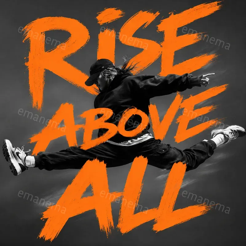 Dynamic Action Typography Posters
