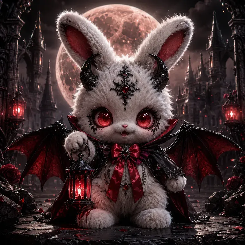 Dark Gothic Plush Creatures Collections