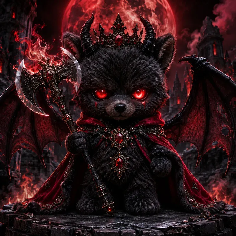 Dark Gothic Plush Creatures Collections