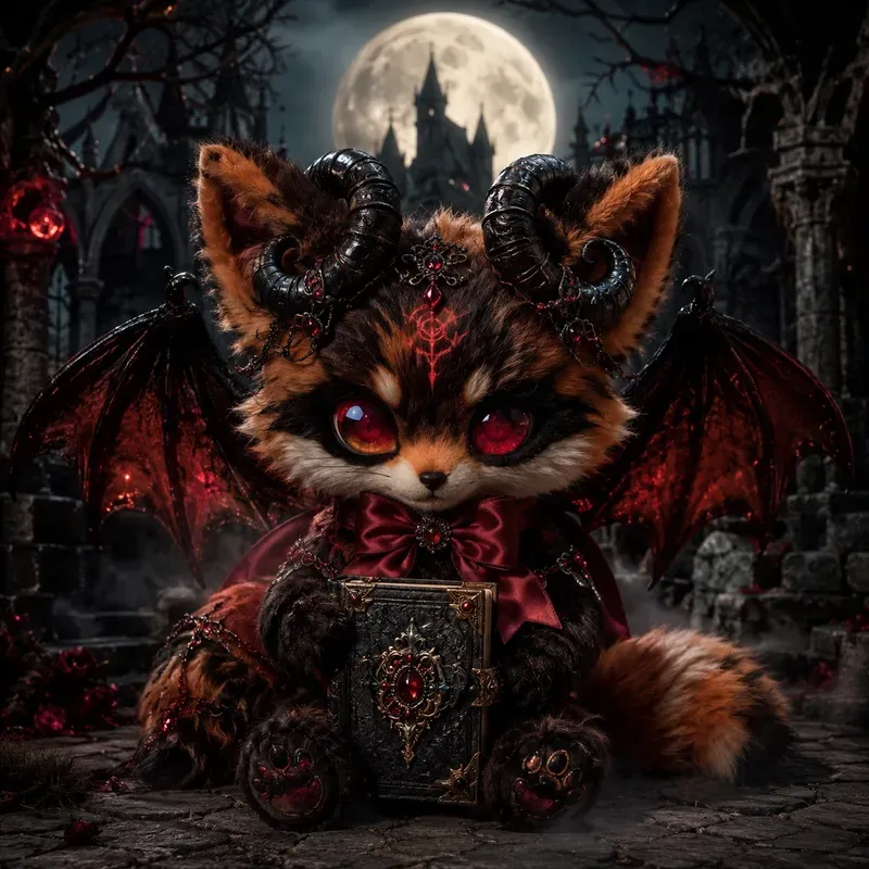 Dark Gothic Plush Creatures Collections