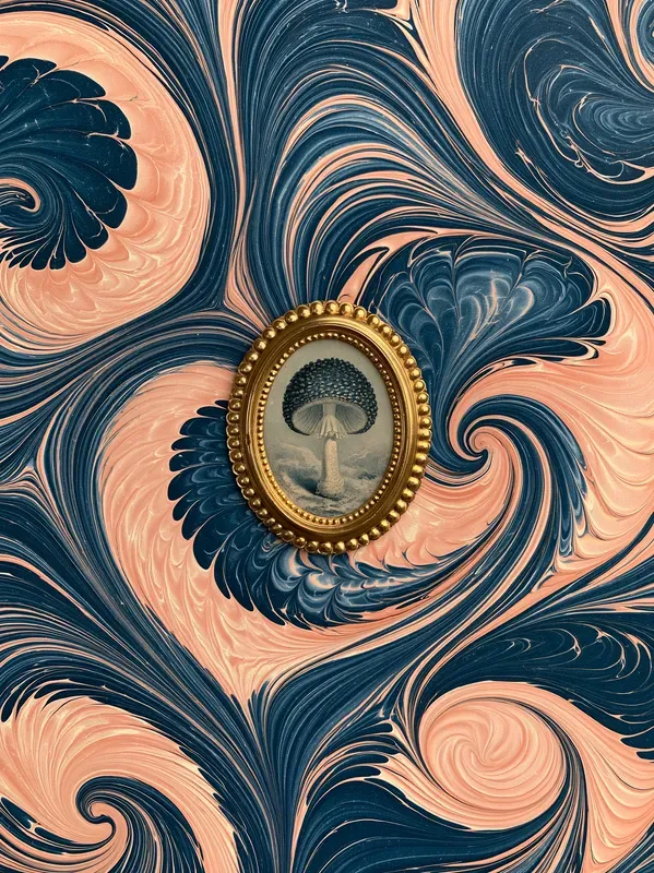 Junk Journal Marbled Paper Covers