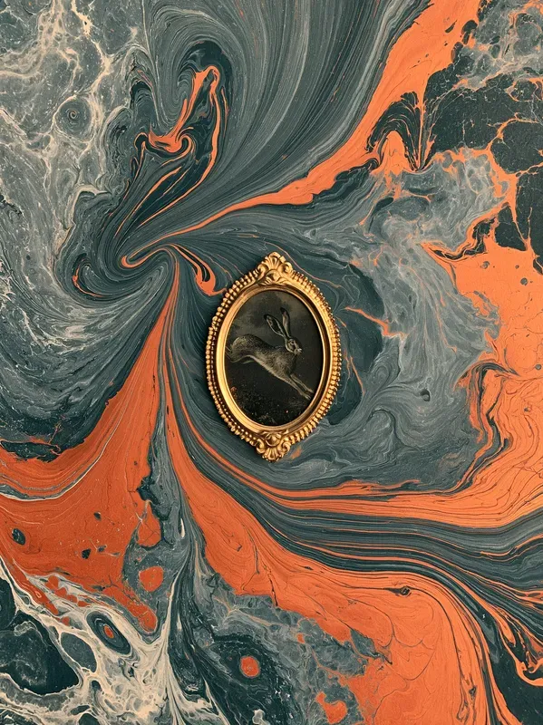 Junk Journal Marbled Paper Covers