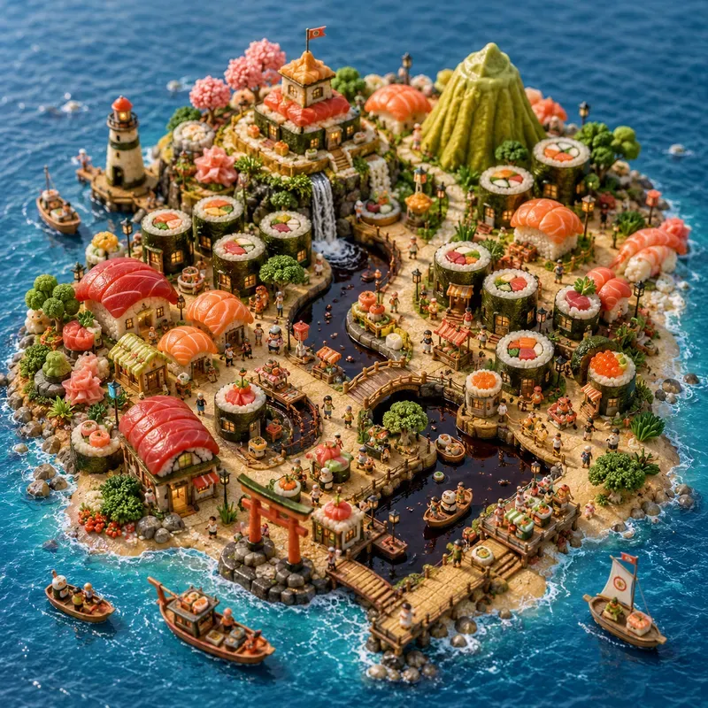 Edible Island Worlds