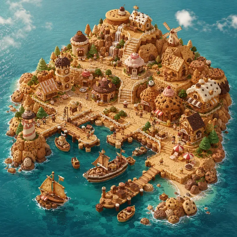 Edible Island Worlds