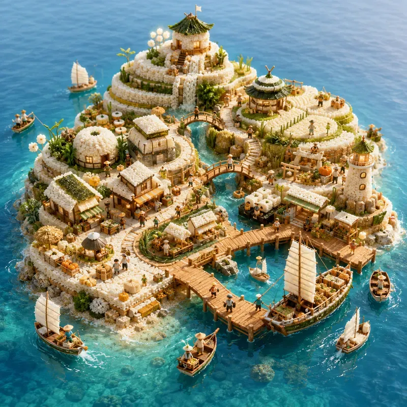 Edible Island Worlds
