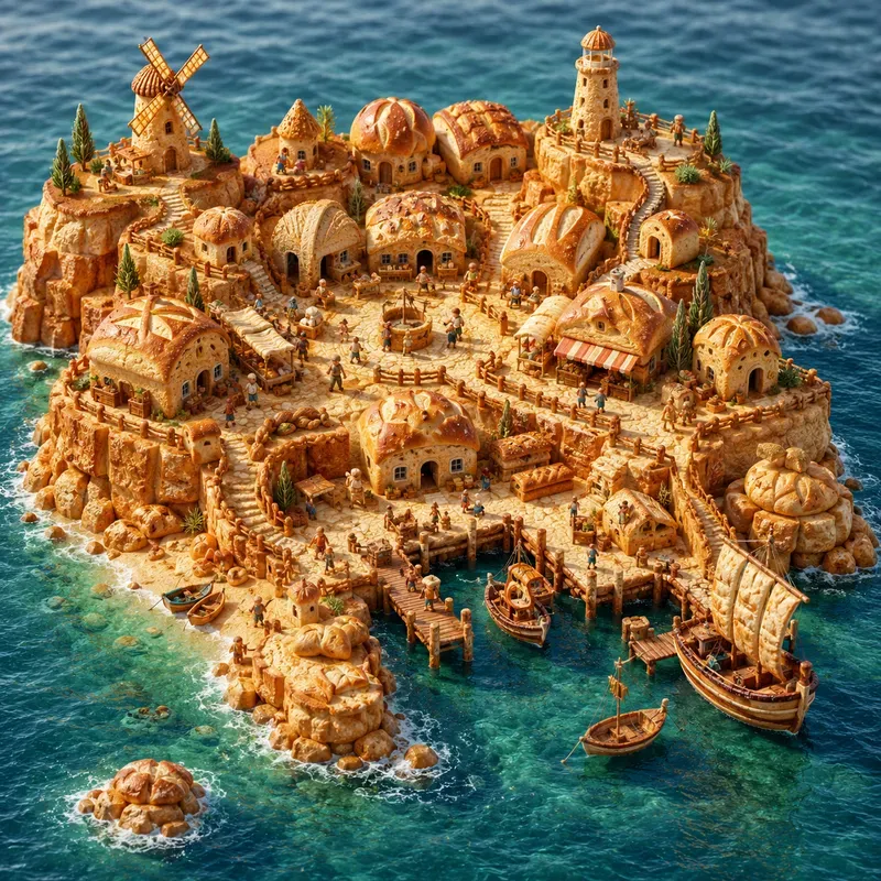 Edible Island Worlds