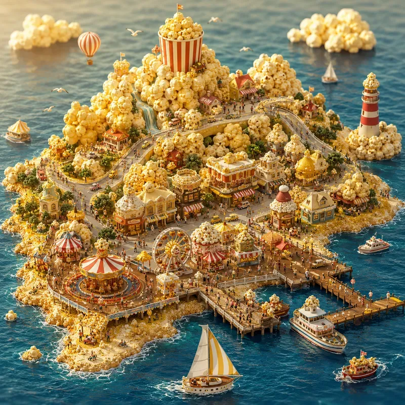 Edible Island Worlds