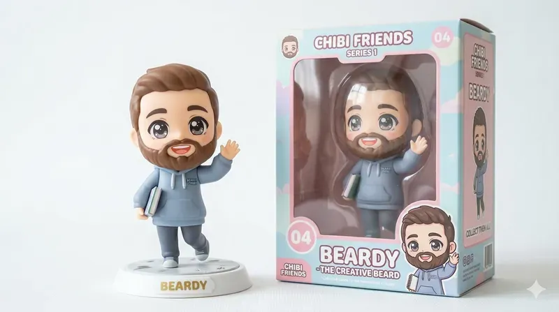 Chibi Collectible Figure Generator