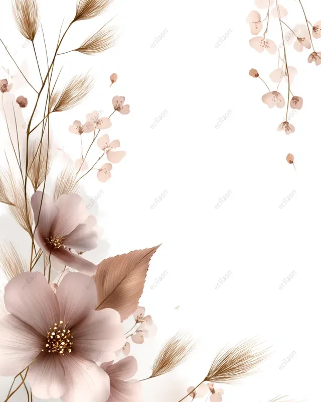 Watercolor Wedding Card Backgrounds