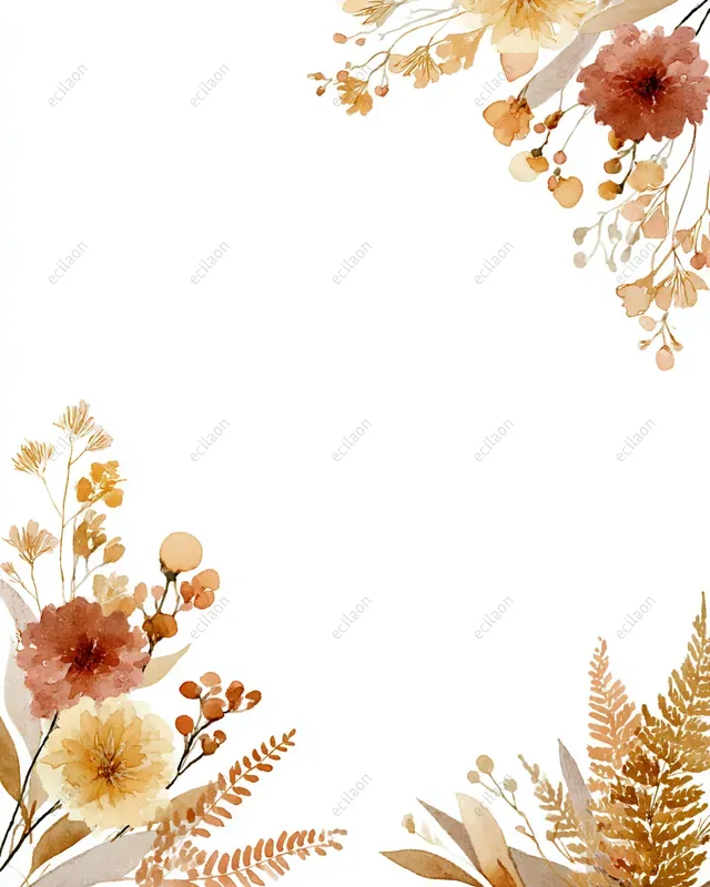 Watercolor Wedding Card Backgrounds