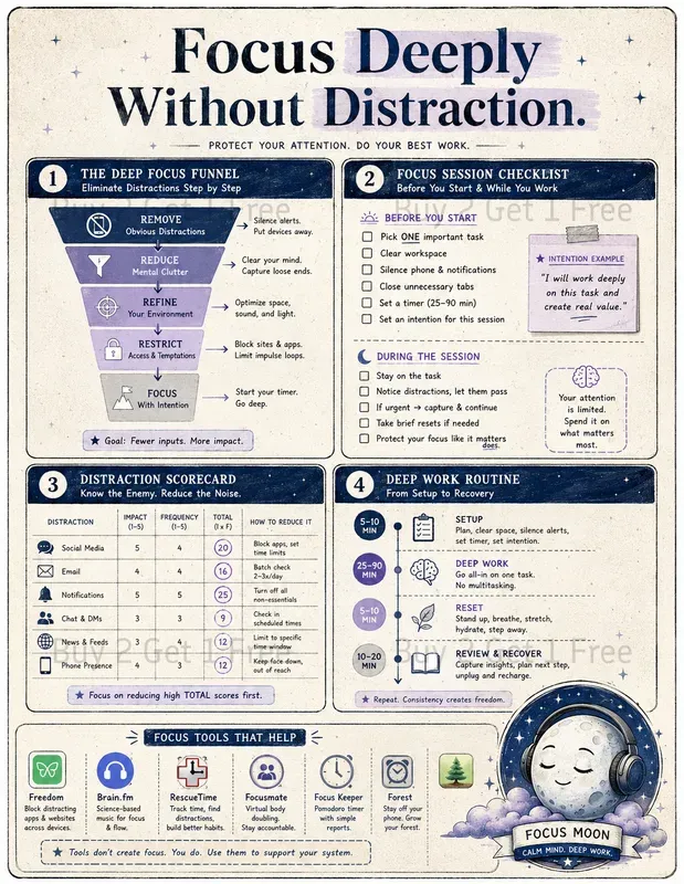 Productivity Infographic Posters