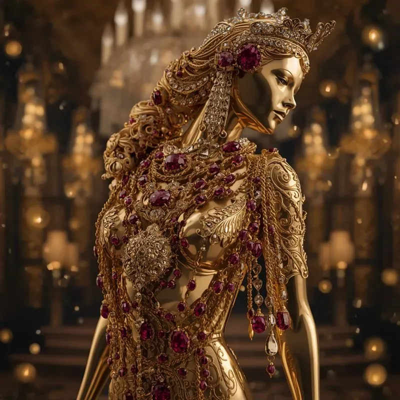 Royal Perfume Bottle Sculptures Gens