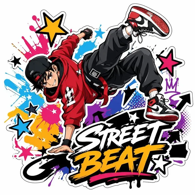 Anime Sticker Text Generator