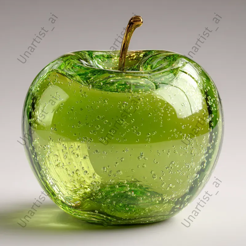 Blown Glass Fruit Illustrations
