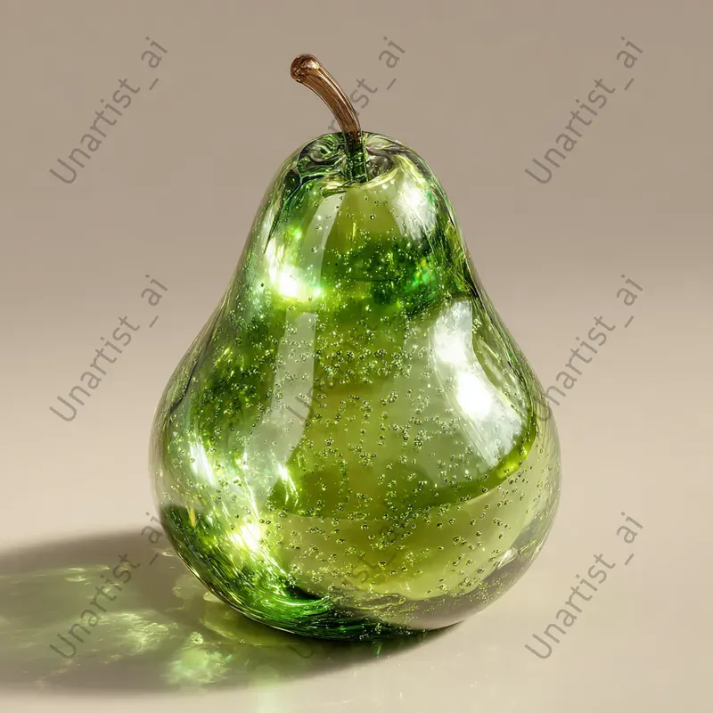 Blown Glass Fruit Illustrations