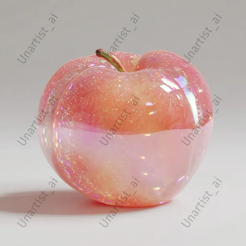 Blown Glass Fruit Illustrations