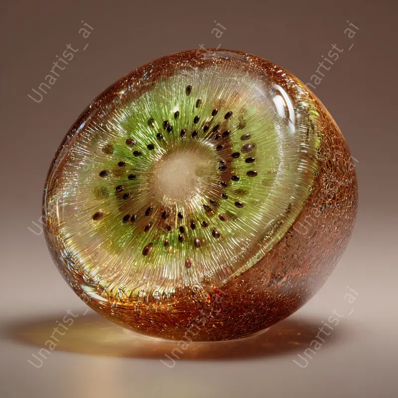 Blown Glass Fruit Illustrations