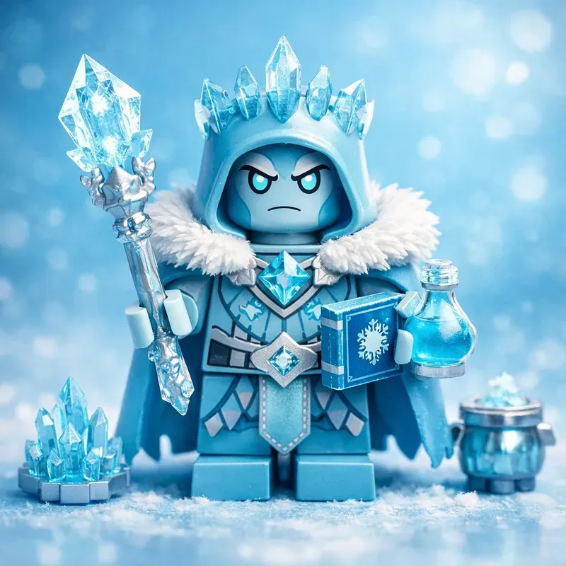 Playful Brick Character Studio Art