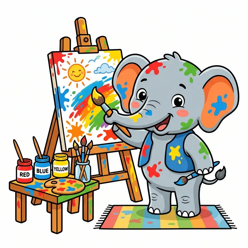 Vibrant Kids Cartoon Vectors