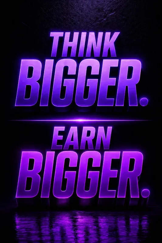 Money Mindset Poster Generator