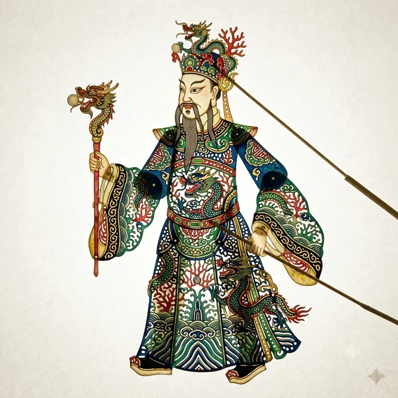 Chinese Shadow Puppet Characters