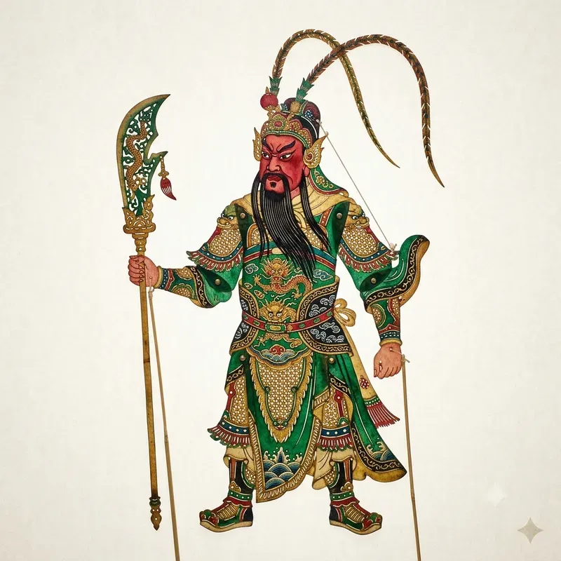 Chinese Shadow Puppet Characters