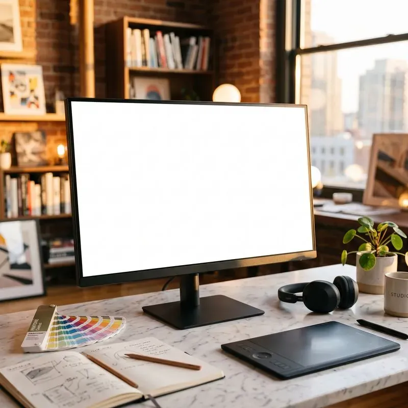 Premium Monitor Mockups Pro