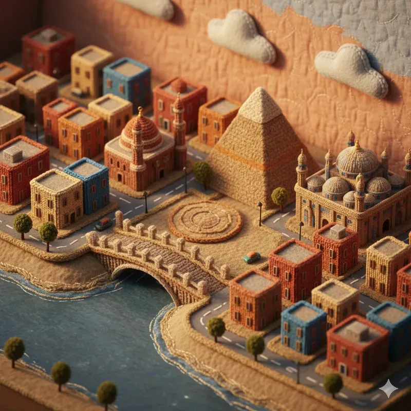 Knitted City Miniature Generators
