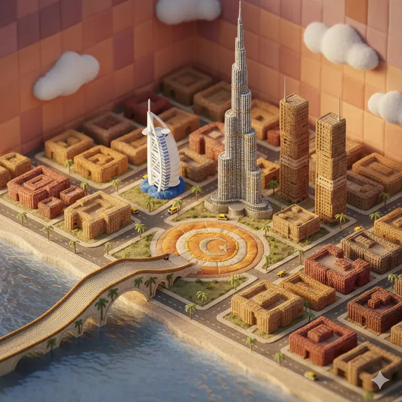 Knitted City Miniature Generators